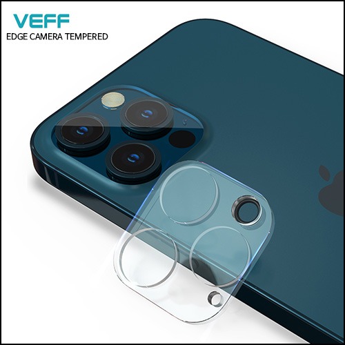 VEFF 베프 엣지 카메라 렌즈보호 강화유리 필름(2매)