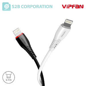 VIPFAN X1 고속 충전 케이블 (1m/8핀)